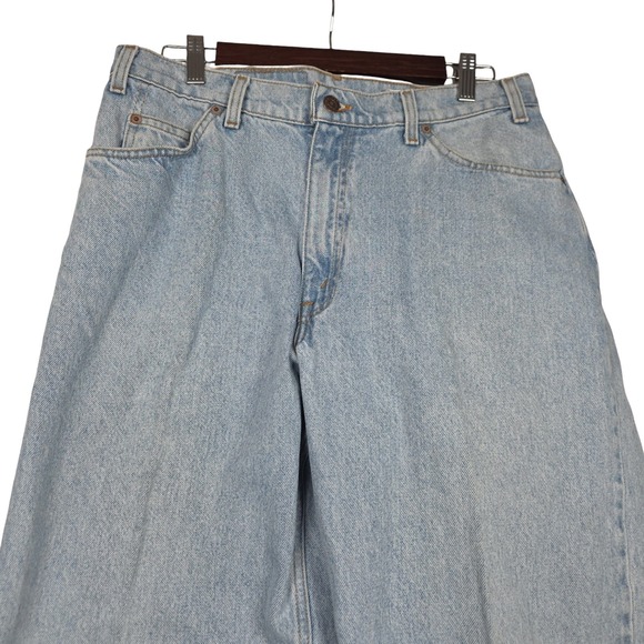 Vintage Levis 560 Orange Tab Jeans Mens 34 x 34 Loose Tapered 90s Skater Baggy - Picture 3 of 13